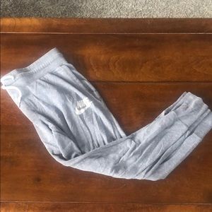 Nike cropped sweat pants